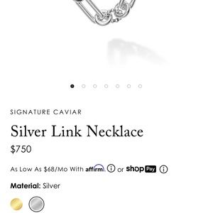 Lagos 18 inch Fluted link necklace